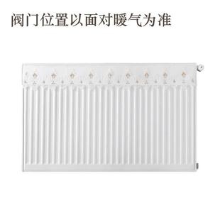 饰家用简约墙暖布艺遮挡罩防熏罩 暖气片罩暖气片防尘罩蕾丝美化装