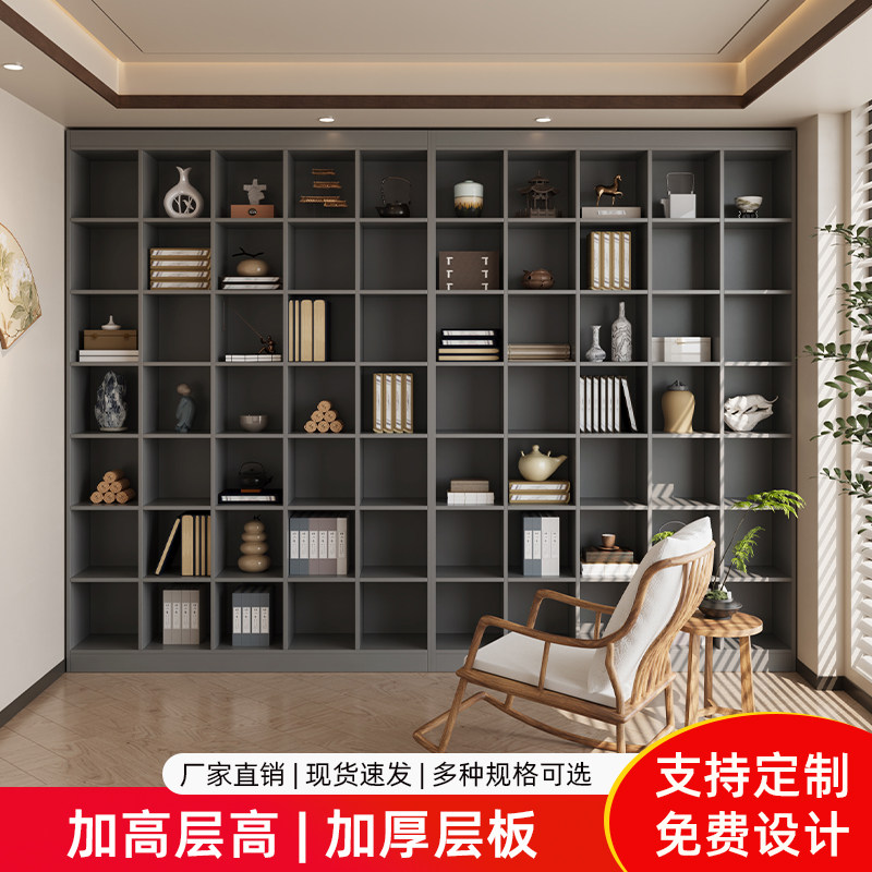 满墙一体到顶书柜客厅整墙定制柜子去客厅化书架品牌实木到顶书橱,住宅家具,组合书柜,淘宝优惠券,粉丝福利购,淘宝优惠卷
