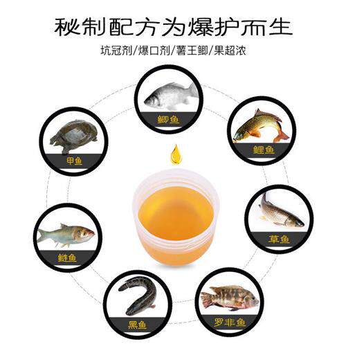 熊火 钓鱼小药鱼饵鱼饵饵料添加剂鲫鱼鲤鱼草鱼小药野钓黑坑诱食