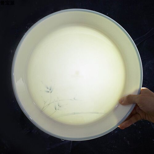 骨瓷轻奢高档轻薄透亮陶瓷精致