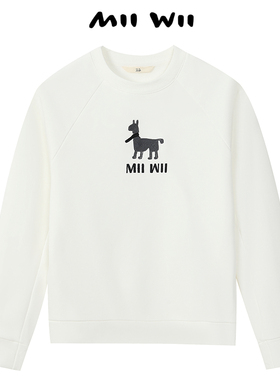 末未MIIWII24春白色绣花圆领上衣S241143女士