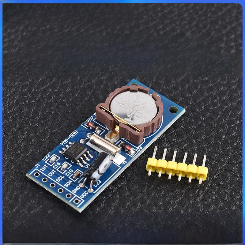 PCF8563T芯片 RTC实时时钟模块 日历计时走时板 带CR1220电池座