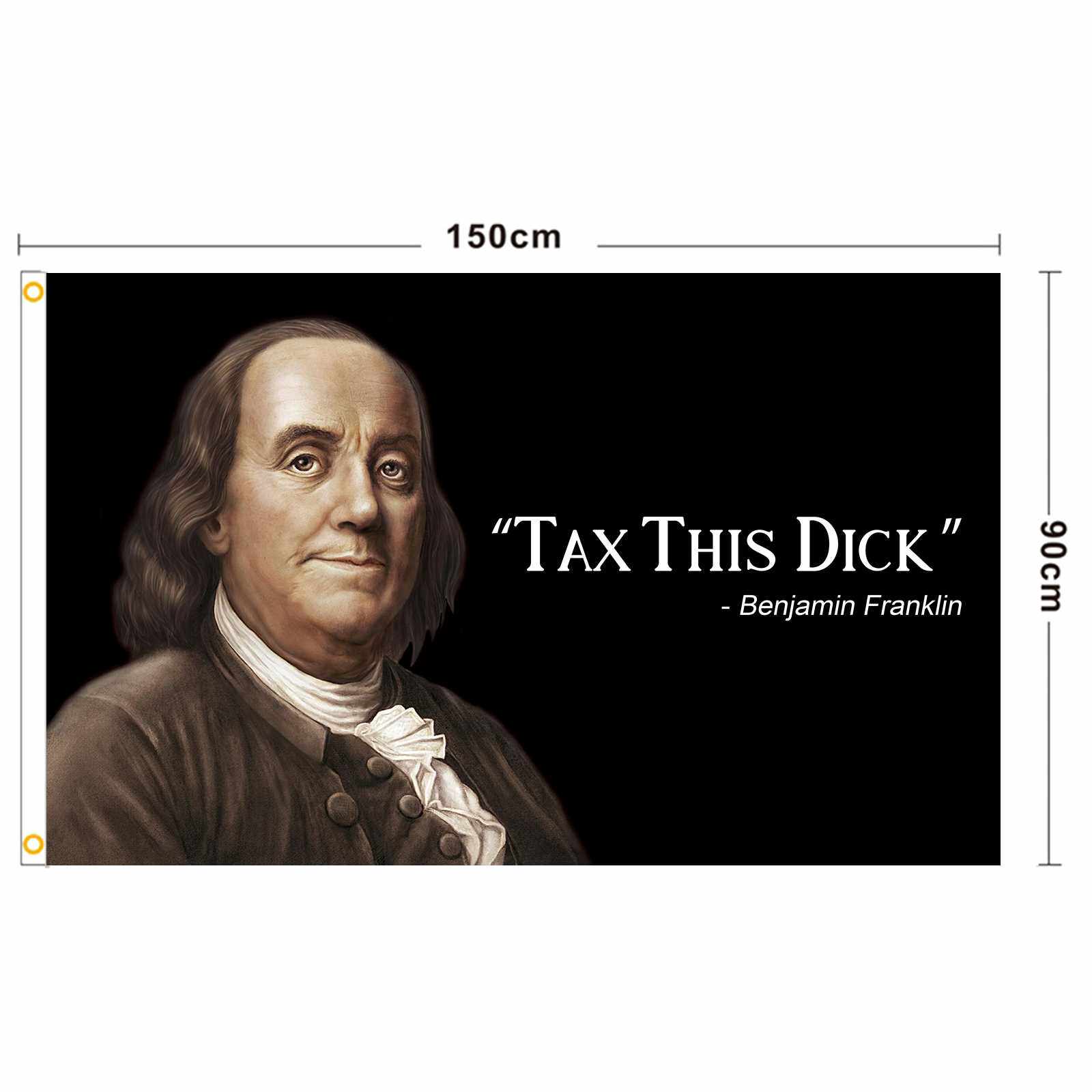 。外贸帜 Benjamin Frankli旗n 富兰克林 90x150cm 涤纶挂旗数码怎么看?