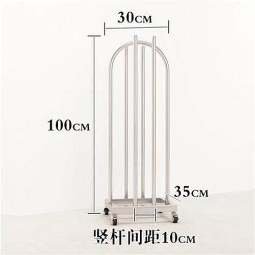 衣架收纳架服装店放衣撑的架子女装裤架收纳车整理神器展示落地