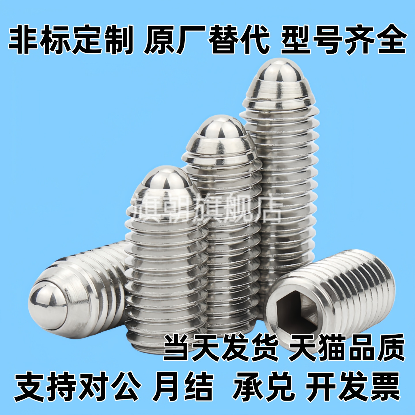 C-RC-RSM3/4/5/6/8-5.2/10.2/6.5/10.5/16.5/8.6夹紧螺丝球头柱塞