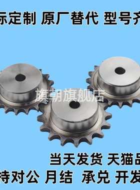 40B工业链条齿轮钢链轮VMF01VLF02-17VMG01/VLG02-50B-9-15-18 45