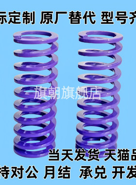 YSWC-D8-D10-D12-L15 L20 L25L30L35L40L45L50L55L60紫色矩形弹簧