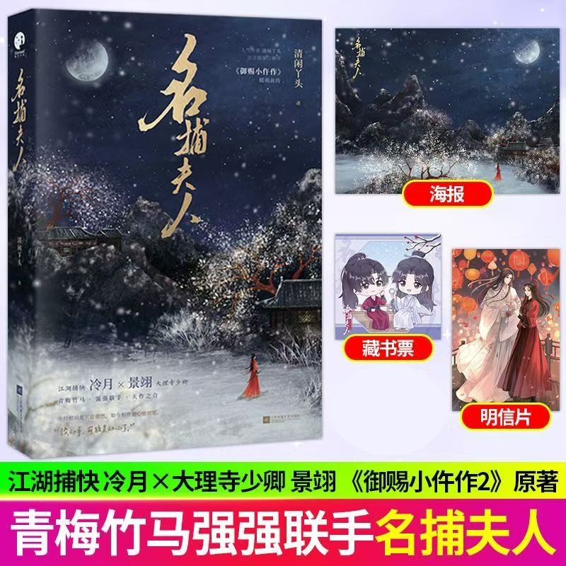 名捕夫人（人气作者清闲丫头古言探案口碑作；王子奇、苏晓彤领衔主演古装剧《御赐小仵作2》原著小说）