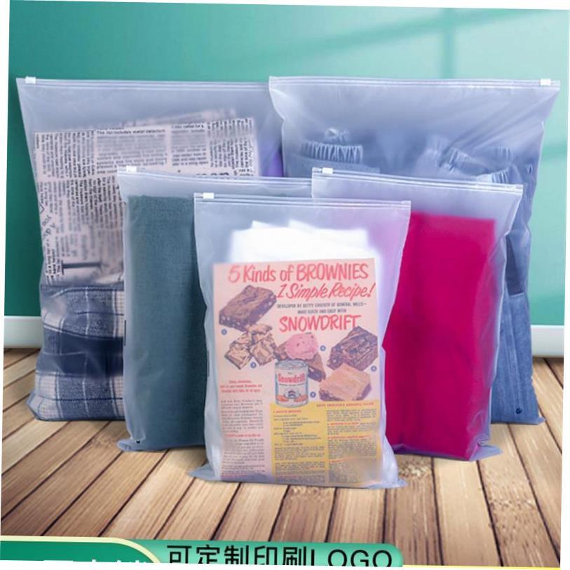 Zip-lock bag sealed plastic transparent pull-out travel