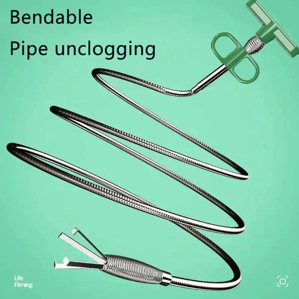 1pc Floor Sewer Dredge Device Sink Cleaning Hook Bathroom An