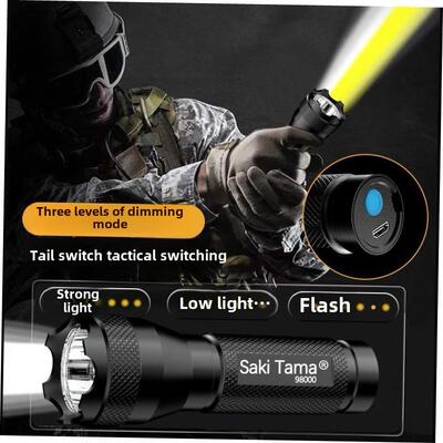 5000LM Zoomable XM-L T6 LED Flashlight Torch Light手电筒