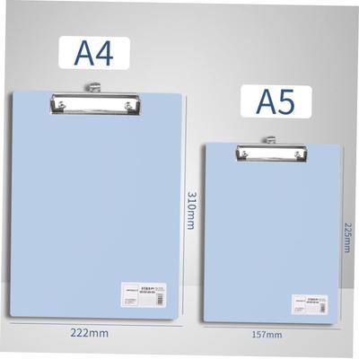 A4 File Folder Clipboard Writing Pad Memo Clip Board Double