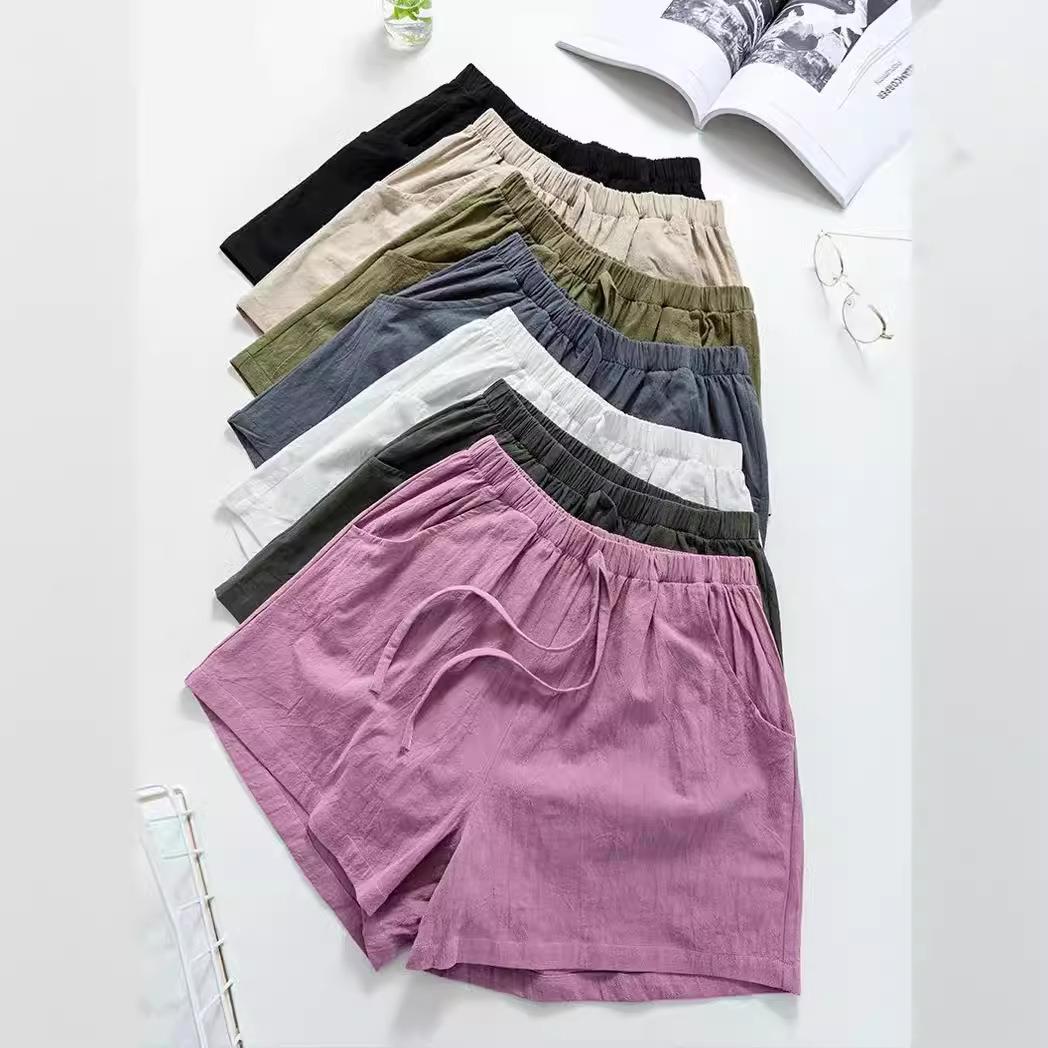 Loose and slim elastic waist casual shorts 宽松显瘦休闲短裤