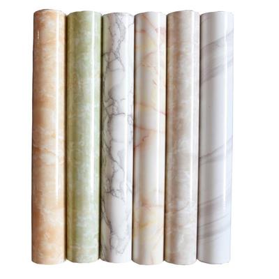 Kitchen sticker waterproof marble self-adhesive wallpaper