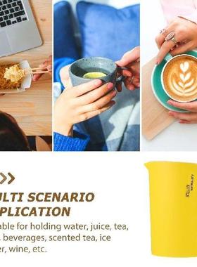 Thickened Plastic Water Pitcher with Lid Coolant Jug for