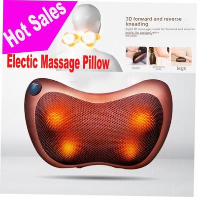 Electric Neck Massager Pillow Back Waist Massage 颈椎按摩枕1