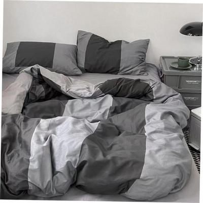 4 pcs bed sheets set beddings cotton flat sheet pillowcases