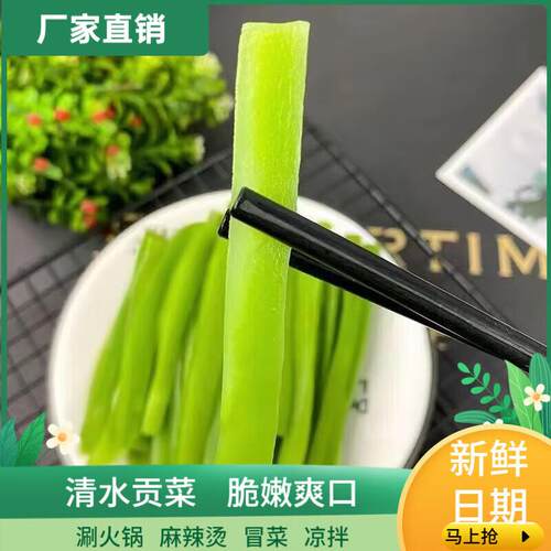 贡清水贡火菜锅贡菜清水菜爽脆火锅凉拌串串香冒菜食材