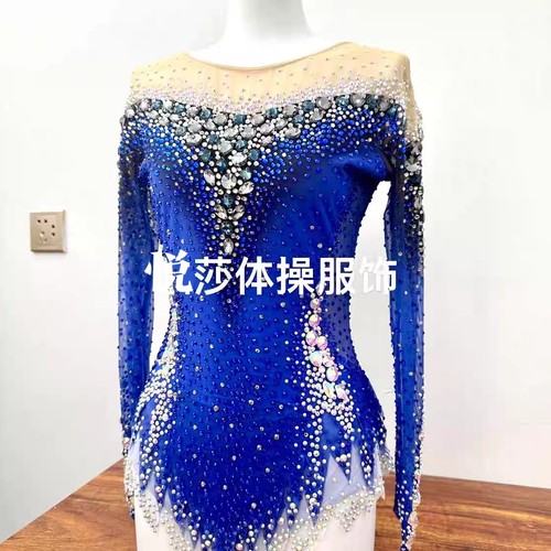 艺术体操服健美竞技比赛技巧服