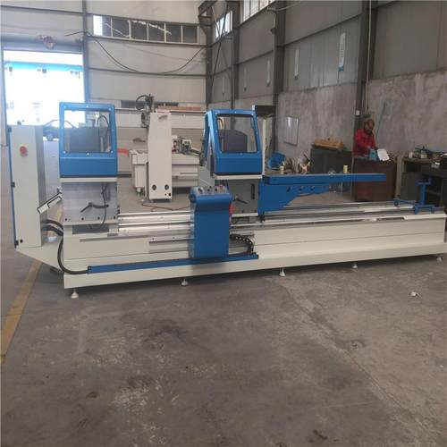 特价出售铝型材双头精密锯 铝合金门窗加工设备 断桥铝门窗设备