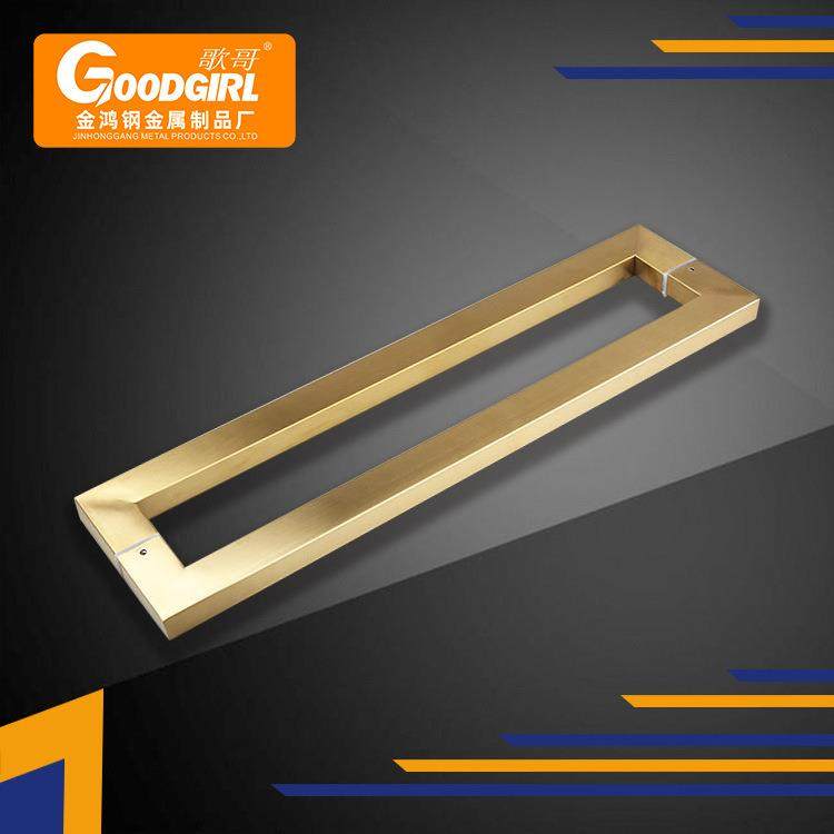 中式玻璃门拉手加厚不锈钢门拉手扶手酒店商场对装推拉门把手加长