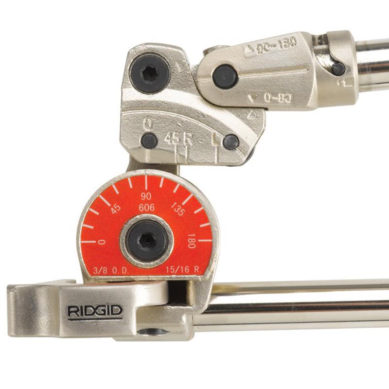 美国里奇RIDGID弯管器600系列重负荷折弯器606/608弯管机 36613