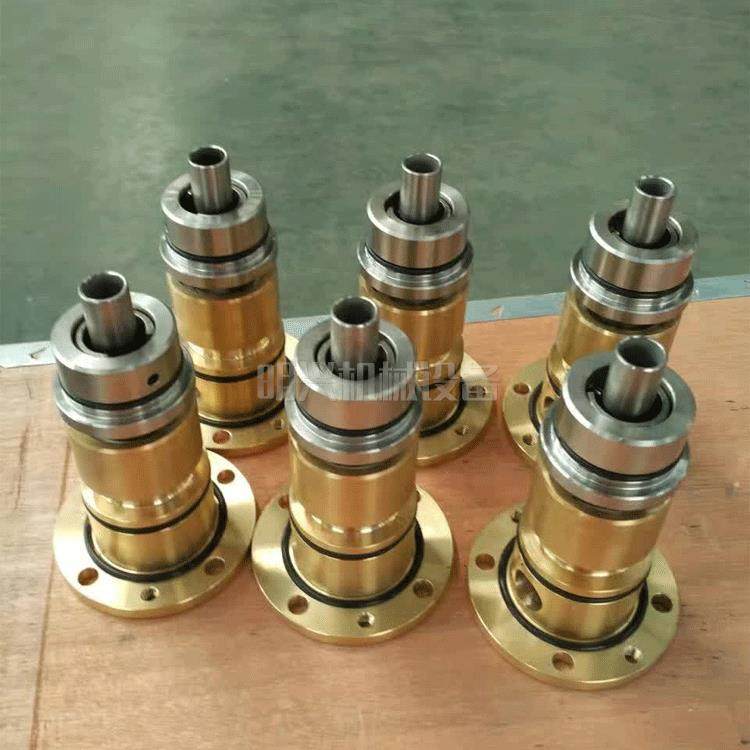 全不锈钢DU20埋入式旋转接头 内置双孔 用于连铸机扇形段