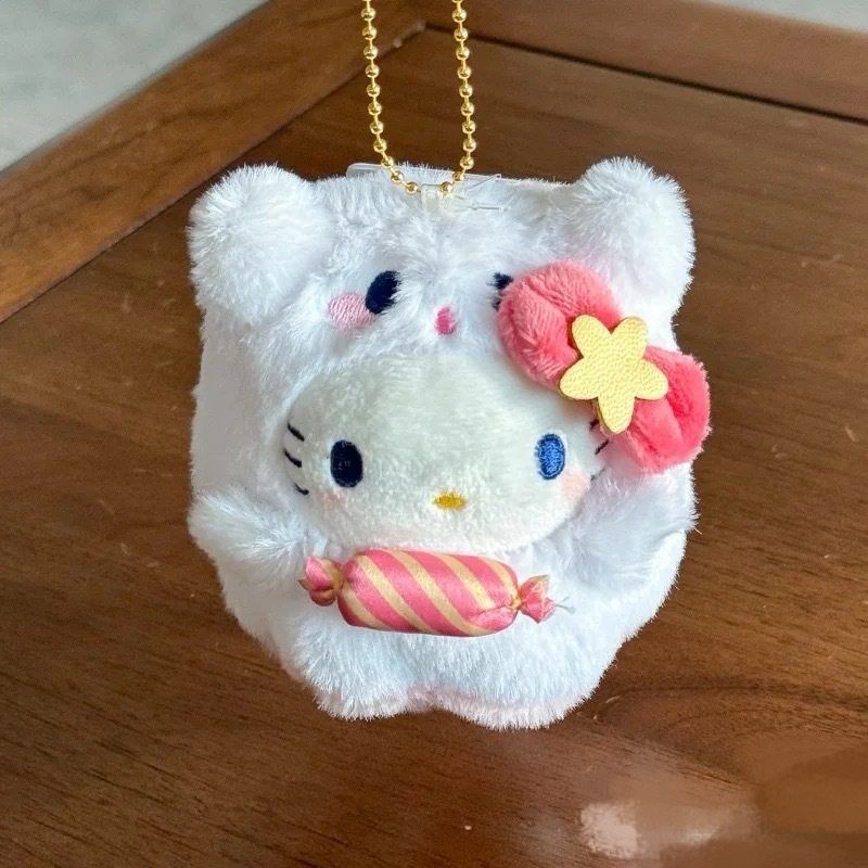 糖果娃娃可爱少女 三丽鸥系列挂饰Kitty公仔限定毛绒挂件幽灵心包