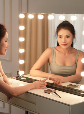 化妆师专用化妆镜大号梳妆台镜子