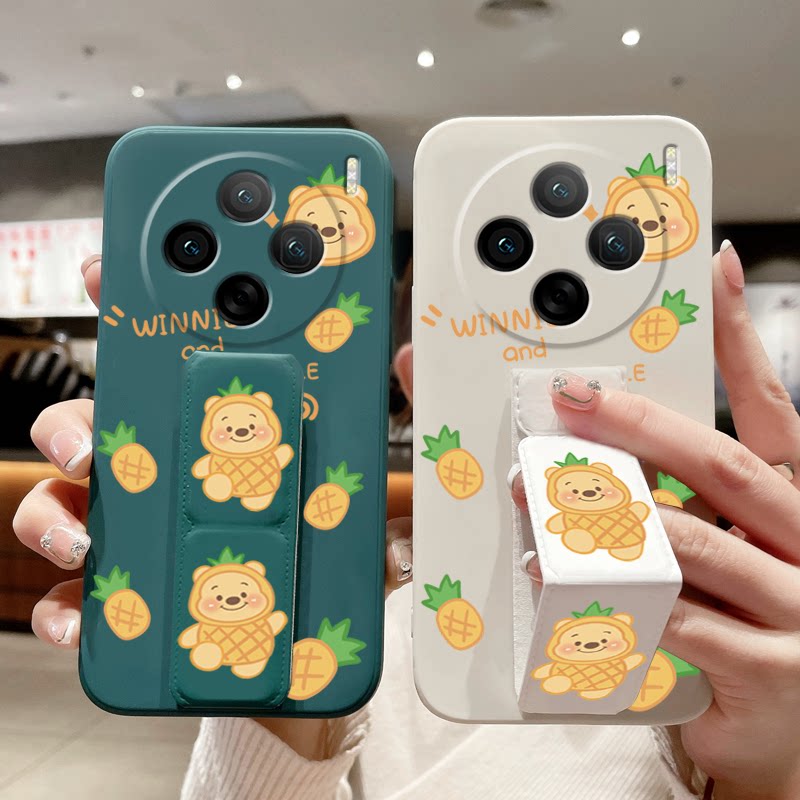 vivoX200Promini手机壳X100ultra全包防摔X90硅胶软壳X80背贴磁吸折叠支架X70Pro/X60女款X50可爱X30爆款/X27