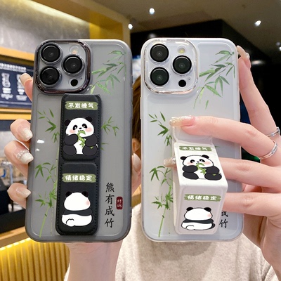 适用华为Nova13手机壳Ultra可爱12Pro自带镜头膜保护11磁吸支架Nova10Pro硅胶软壳9SE高级感8/7/6/5折叠腕带