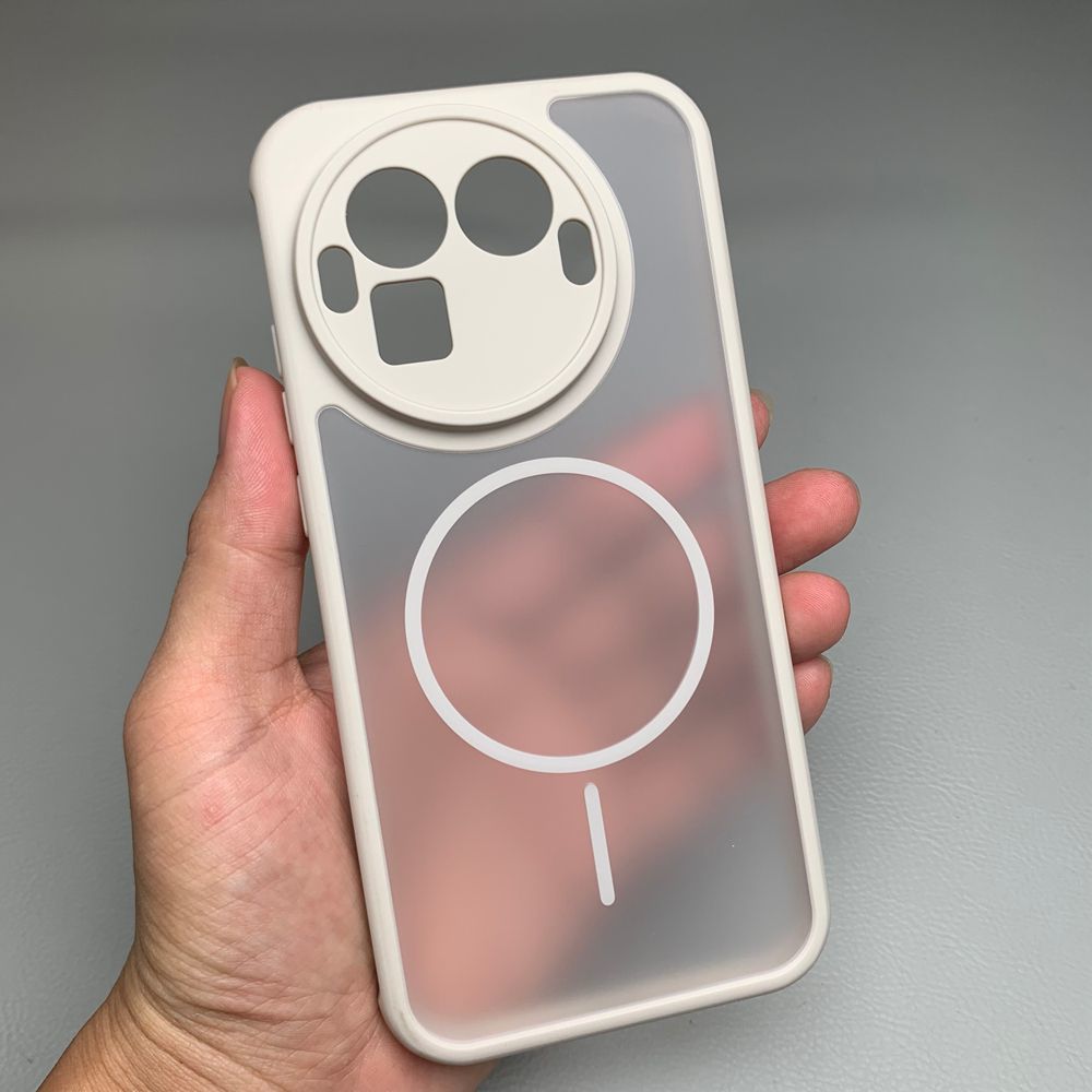 适用于真我GT8Pro/GT8手机壳磁吸磨砂realme真我gt8pro/gt8精孔镜头硬背PC软边保护套防摔网红轻奢ins亚克力