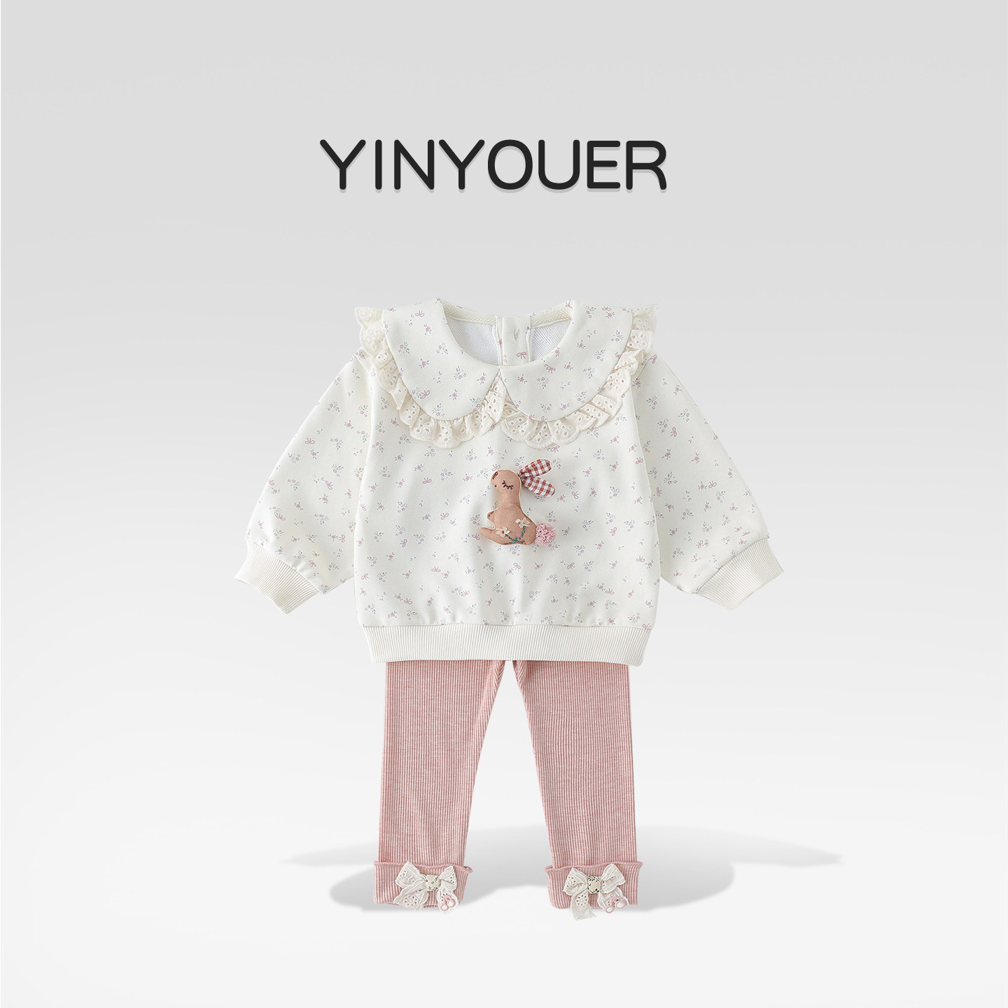 女童套装春装2026新款时髦洋气宝宝卫衣裤子儿童春秋季衣服婴儿装,童装/婴儿装/亲子装,套装,淘宝优惠券,粉丝福利购,淘宝优惠卷