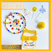 宠物小狗猫咪狗狗生日装 扮围巾围兜字母帽子数字蜡烛生日插件饰品