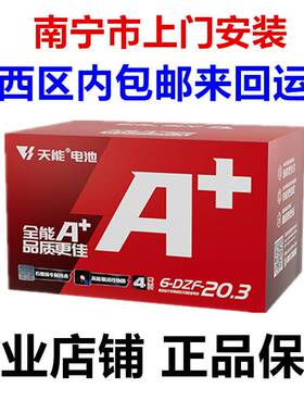 天能60V20AH72V48V12AH45A64V14AH电动车电池三轮车电瓶车铅酸