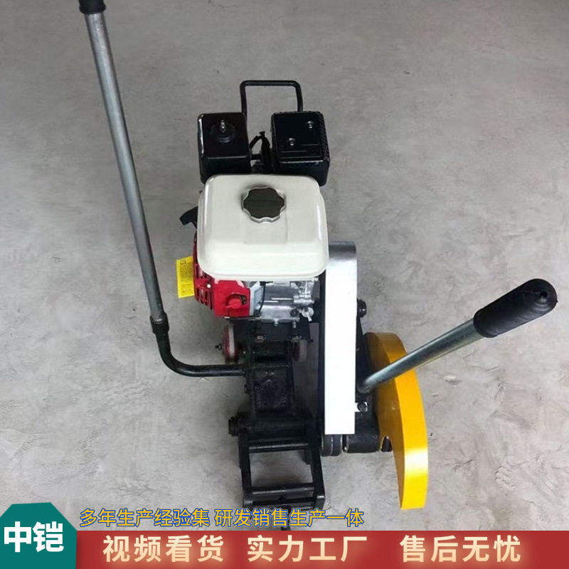 矿用手提式轨锯机 铁路钢轨电动切割机 内燃式轨道切轨机