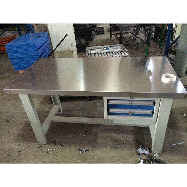 防静电工作台不锈钢台面重型包检验台承重强