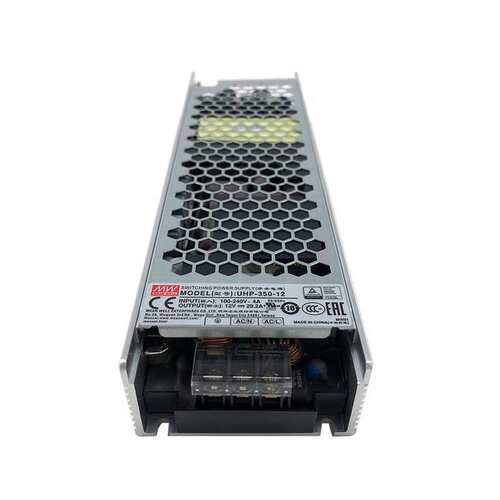 UHP-350R-24 350W 24V 14.6A 明纬PFC高性能超薄电源(冗余功能)