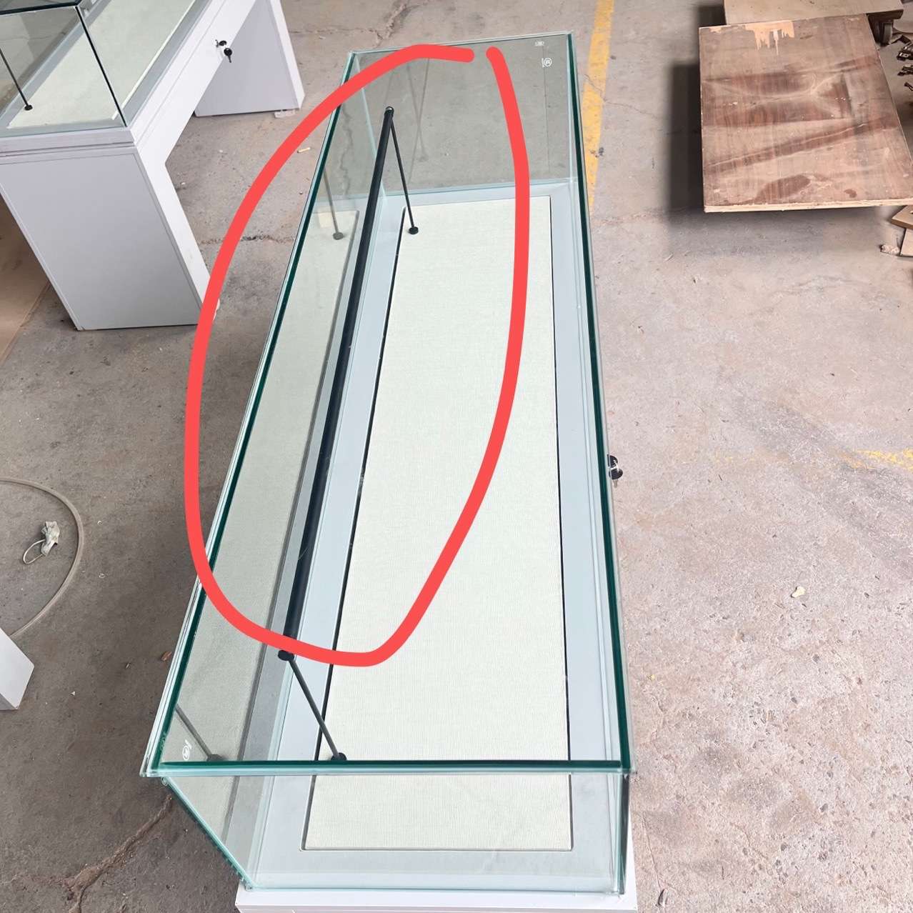 博物馆液压展柜平柜纪念馆展示柜 古玩字画展台 珠宝文玩玻璃展柜