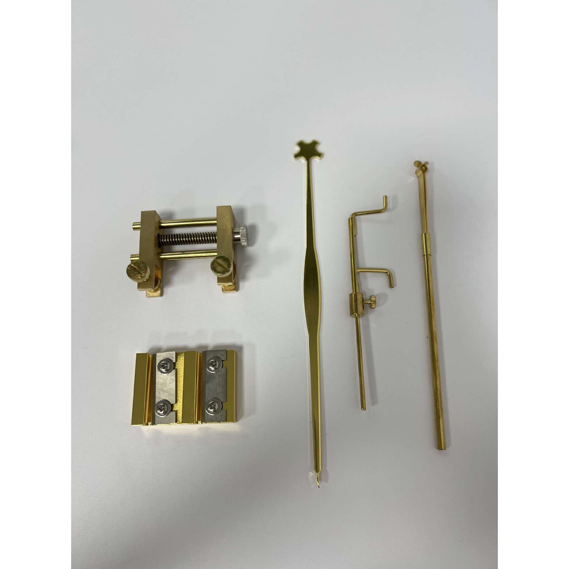 小提琴音柱钩夹 音柱尺夹具磨具工具音叉维修提琴工具套装5件套