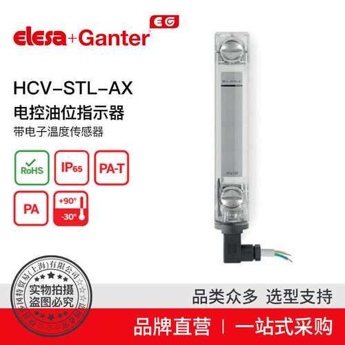 Elesa Ganter伊莉莎冈特 HCV-STL-AX 电控油位指示器