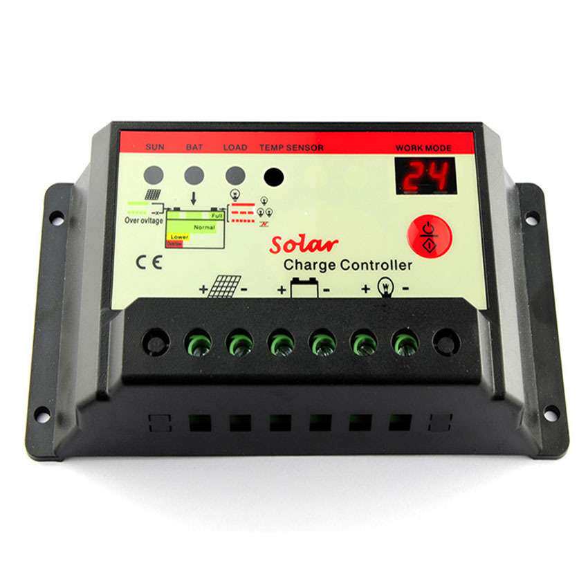 10a太阳能控制器12V24V 太阳能路灯控制器10a12v24v