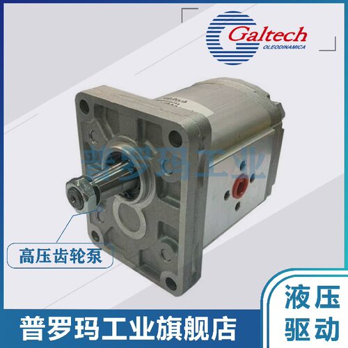 意大利GALTECH齿轮泵3GP-G-370-SAEB-OR 1SM 2SM 3GM 液压油泵