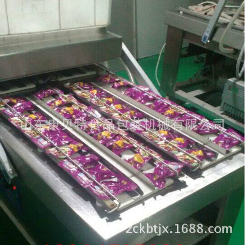 牛肉干铝箔袋封口机 康贝特海鲜肉类600型双室真空包装机