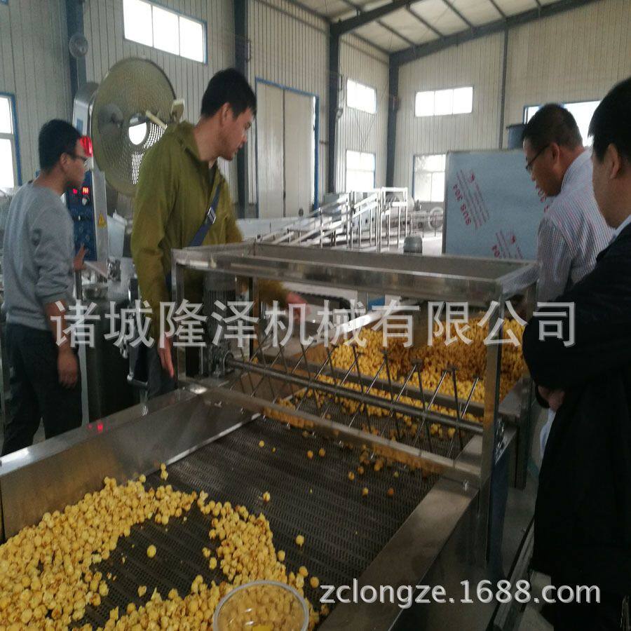 供应隆泽高品质大型商用美式球形爆米花机器 经久耐用