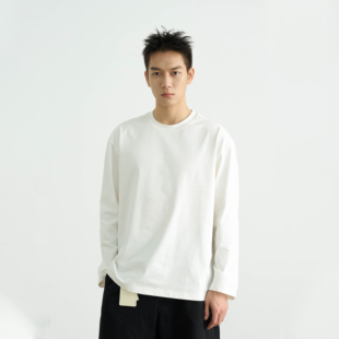 T恤男女 亲肤舒适长袖 AWT25AW 索罗娜250G基础打底TEE