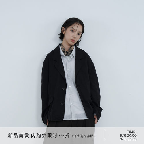 AWT休闲西服高级感外套男