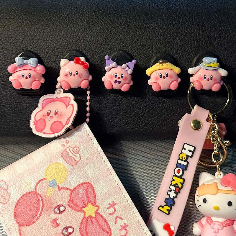 星之卡比可爱汽车挂钩车载挂钩