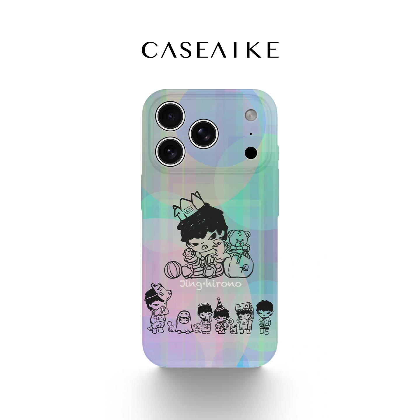 小野Hirono适用苹果17promax手机壳iPhone16pro磁吸女新款15卡通14酷炫13/12超火潮流菲林二合一11防摔保护套