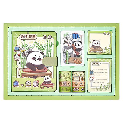 熊猫文创礼品四川成都旅游纪念品特色伴手礼笔记本礼盒套装生日礼物女送闺蜜男生学生奖励小礼品
